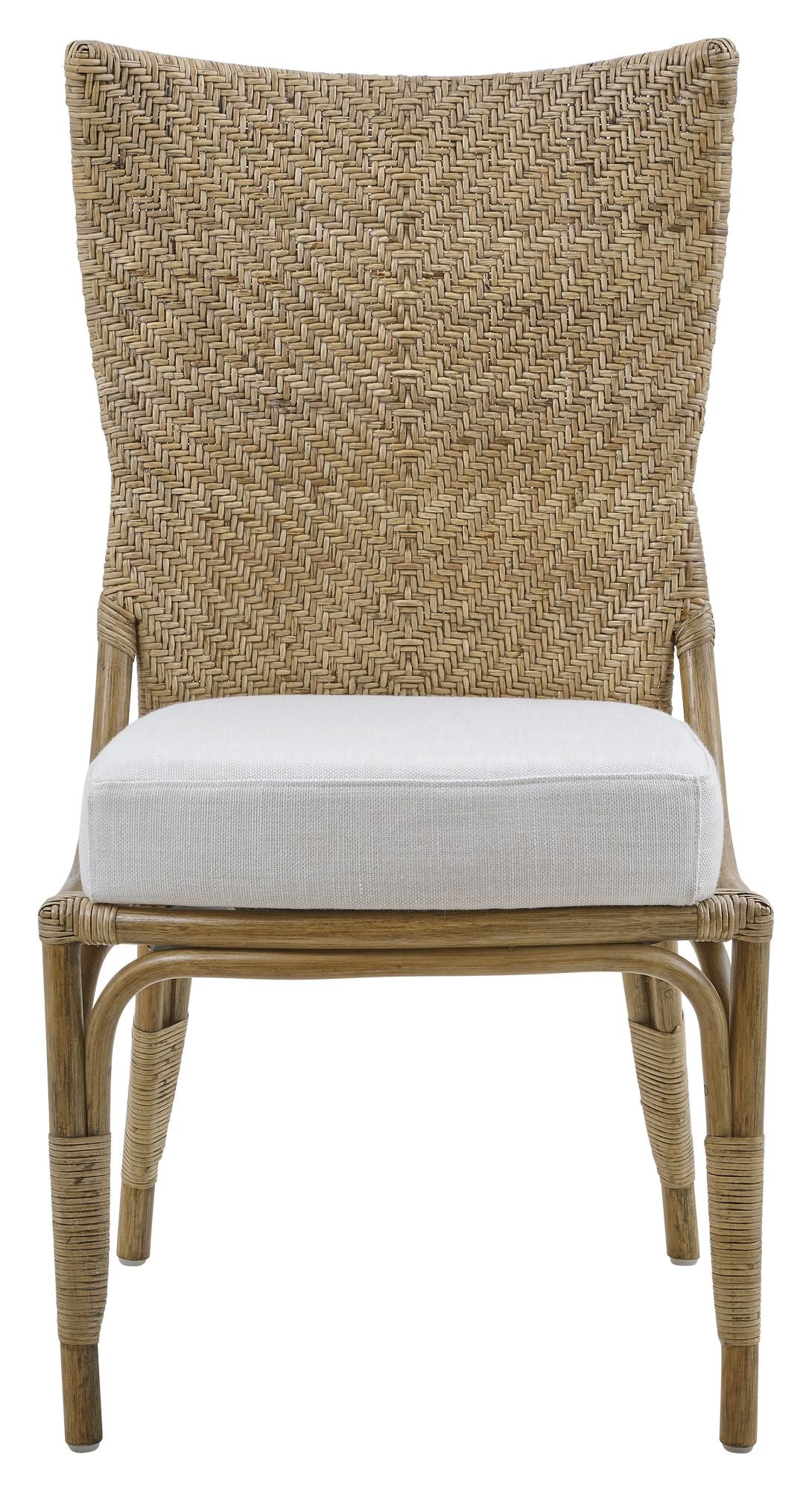 Melody Spisebordsstol, Rattan, Antik - Unoliving.com