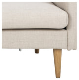 Milly, 2-pers. Chaiselong, højre - beige - Unoliving.com