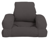 Mini Hippo Børnestol, Dark Grey - Unoliving.com