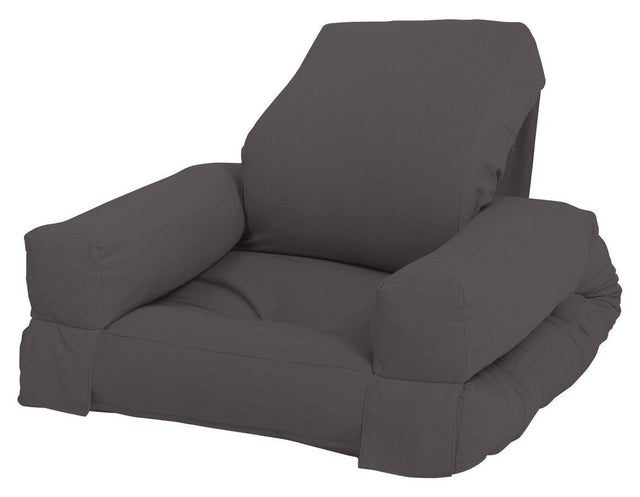 Mini Hippo Børnestol, Dark Grey - Unoliving.com