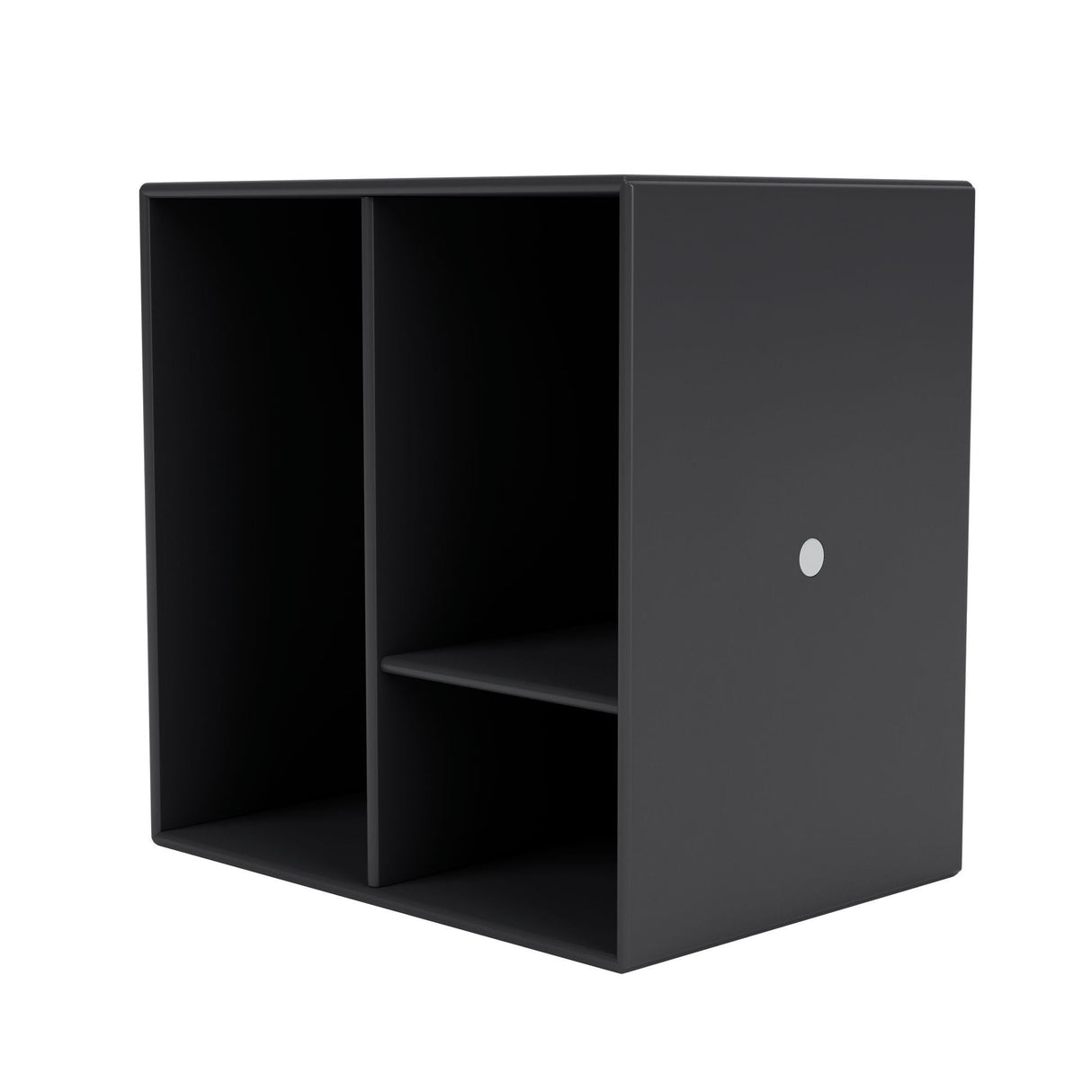 Mini Reol modul m. hylder, Anthracite - Unoliving.com