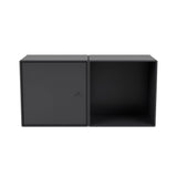 Mini Reol modul m. låge, Anthracite - Unoliving.com