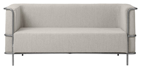 Modernist 2-pers. Sofa, Beige Bouclé - Unoliving.com