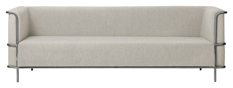 Modernist 3-pers. Sofa, Beige Bouclé - Unoliving.com