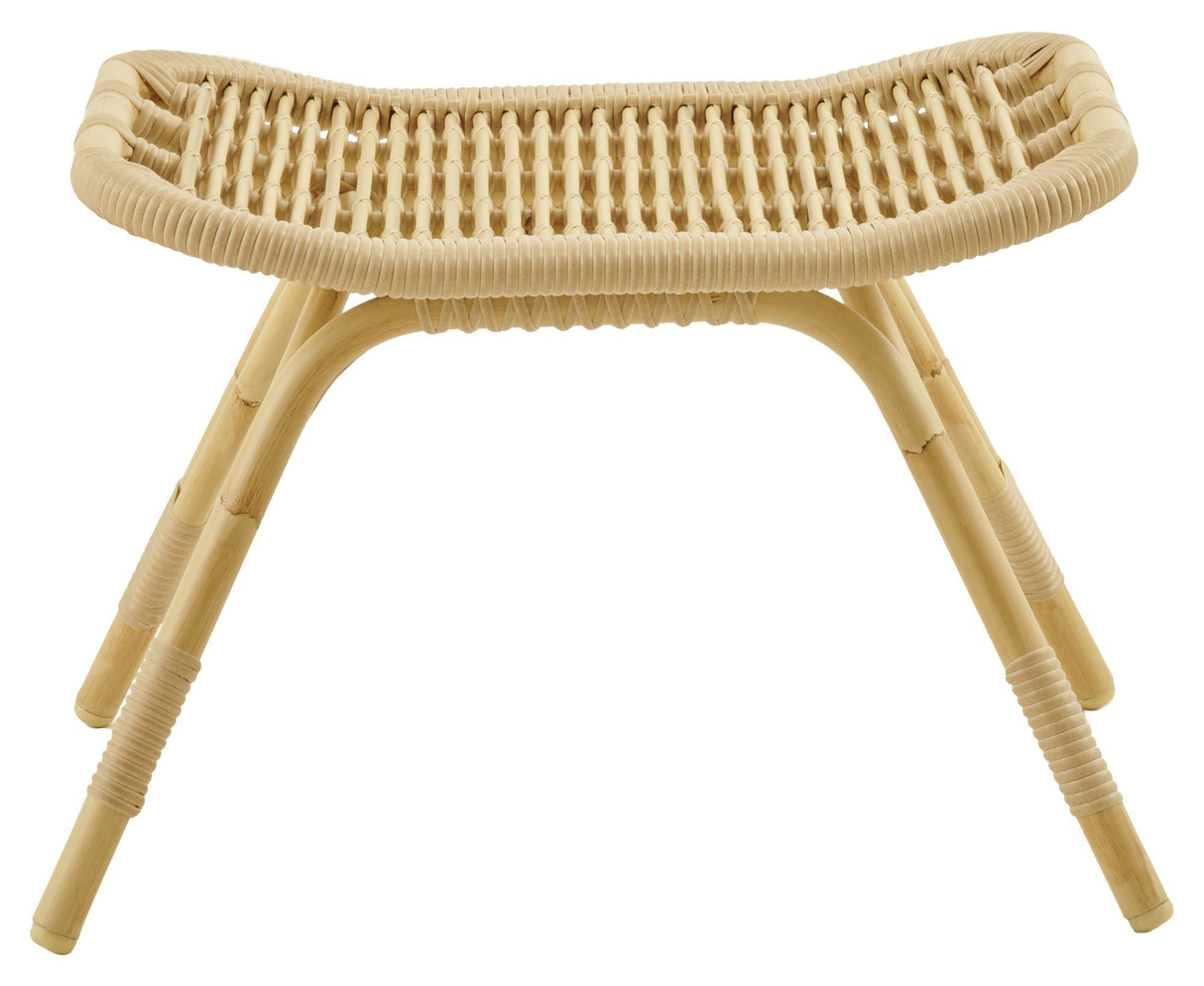 Monet Exterior Fodskammel, Alu-Rattan - Unoliving.com