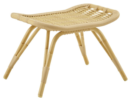 Monet Exterior Fodskammel, Alu-Rattan - Unoliving.com