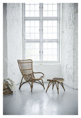 Monet Fodskammel, Taupe - Unoliving.com