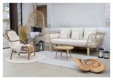 Montella Rattan Sofa m. hynder - Natur