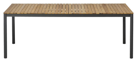 Mood Havebord, Teak/Alu, 208,5x100 - Unoliving.com