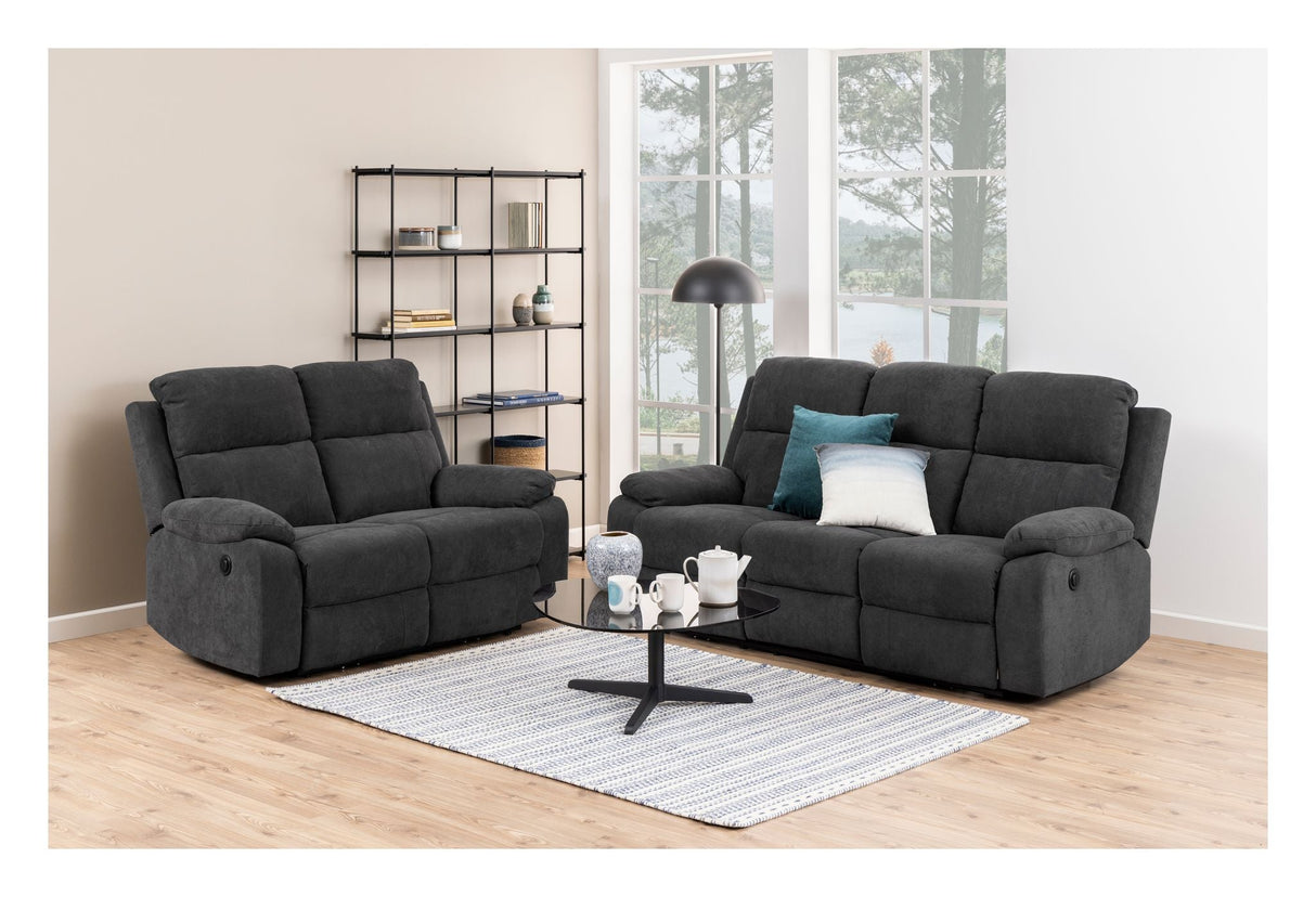 Mora Sofa Mørkegrå, 3-pers. - Unoliving.com