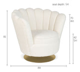 Mother of All Shells Loungestol - Teddy Offwhite - Unoliving.com