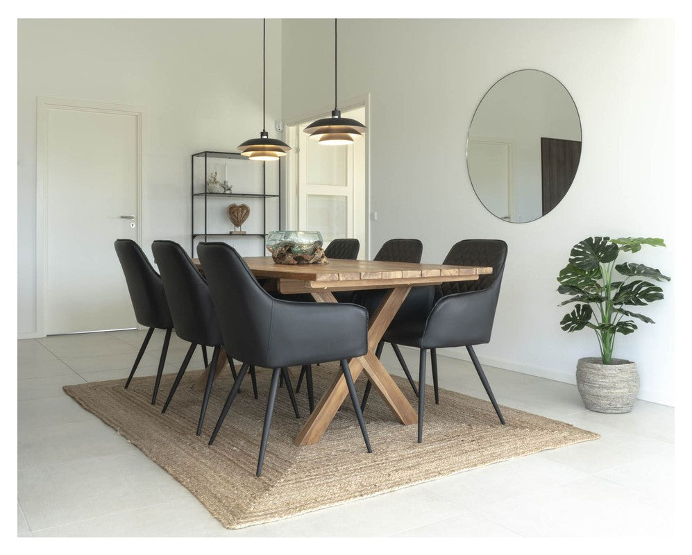 Murcia Havebord 200x90, Genbrugsteak - Unoliving.com