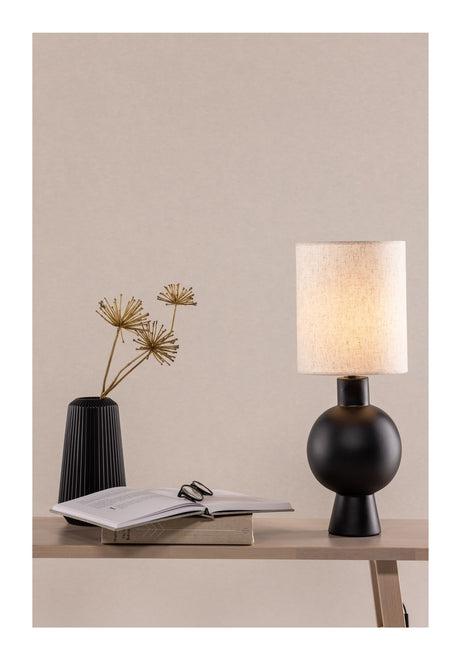 Mysterna Bordlampe, Beton, Sort - Unoliving.com