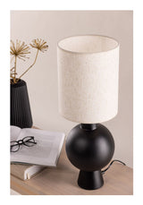 Mysterna Bordlampe, Beton, Sort - Unoliving.com