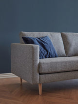 Nabbe 2-pers. Open End Sofa, venstre, Grå - Unoliving.com