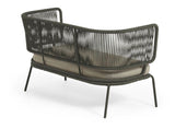 Nadin Loungesofa Grøn, B135 - Unoliving.com