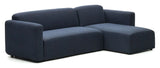 Neom 3-pers. Sofa m. vendbar chaiselong, Blå - Unoliving.com