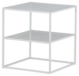 Netz Sidebord 55x55 - Hvid - Unoliving.com