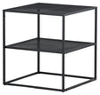 Netz Sidebord 55x55 - Sort - Unoliving.com