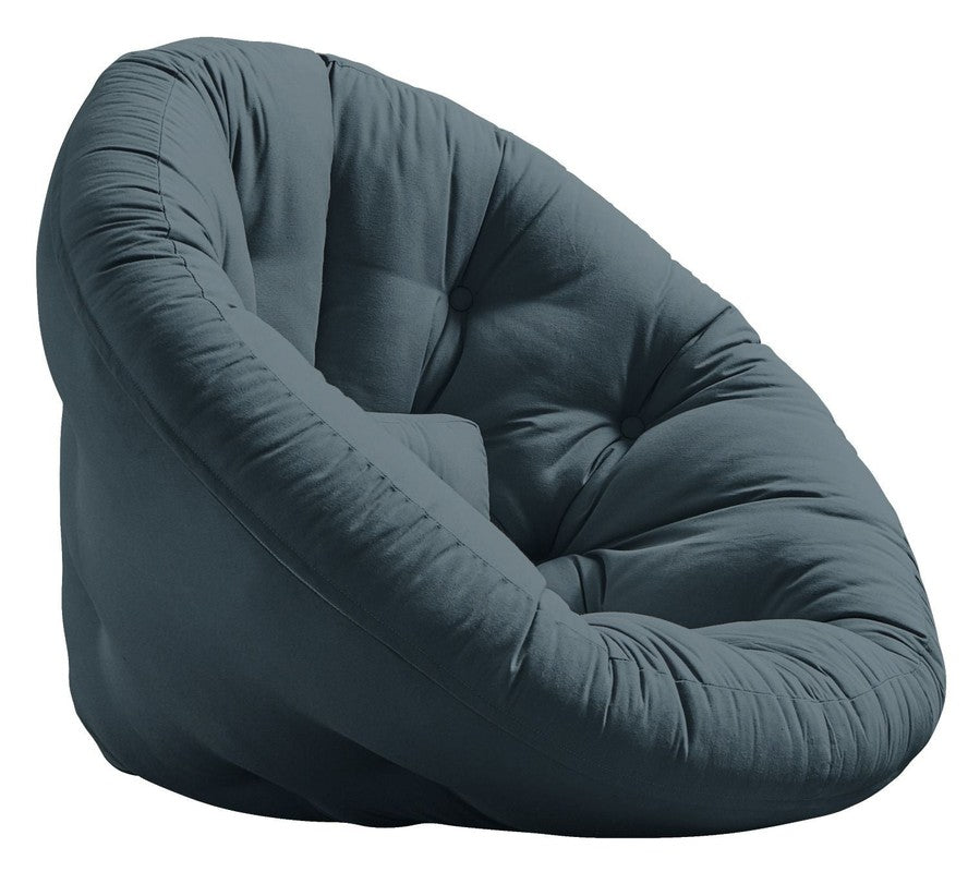 Nido Futon, Petroleum Blue - Unoliving.com