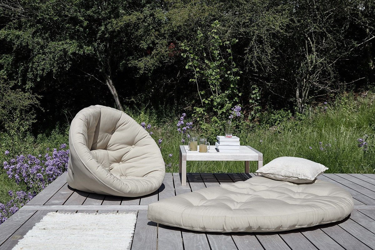 Nido Out Futonstol, Beige - Unoliving.com