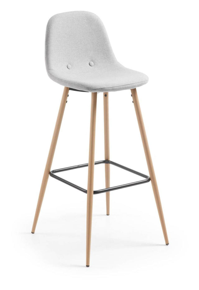 Nilson barstol Lysegrå, SH: 65cm - Unoliving.com