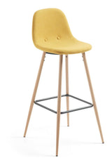 Nilson barstol Mustard, SH: 65cm