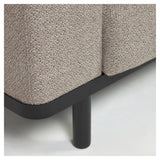 Noa 3-pers. Sofa, Beige m. sorte ben - Unoliving.com