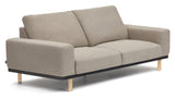 Noa 3-pers. Sofa, Beige/eg - Unoliving.com