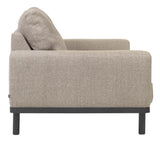 Noa 3-pers. Sofa, Beige/sort - Unoliving.com