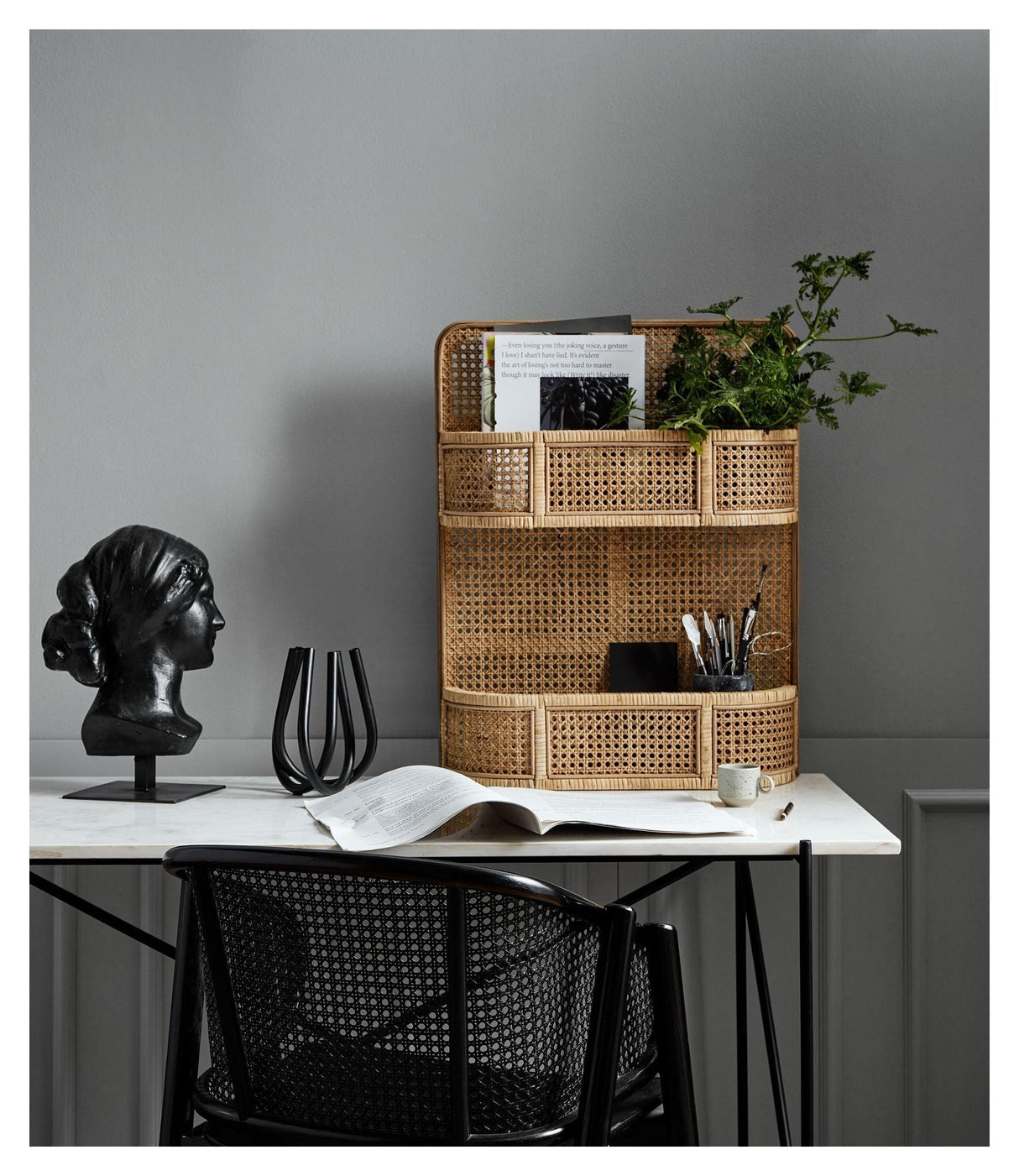 Nordal Lucca Hylde - Rattan - Unoliving.com