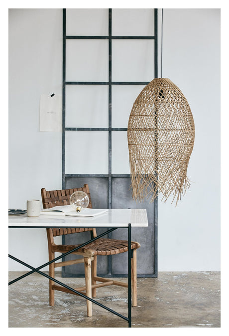 Nordal Sif Lampeskærm - Rattan - Unoliving.com