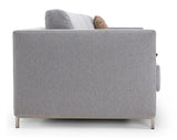 Nordham Sovesofa, Micro Check/Grey - Unoliving.com