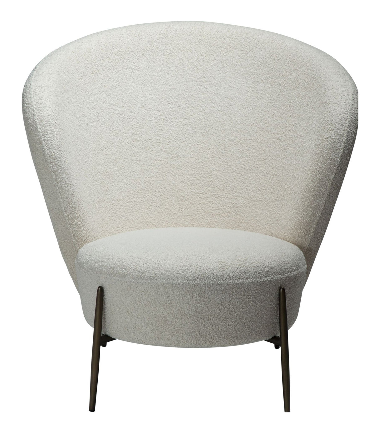 ORBIT Loungestol, Hvid/beige Stof - Unoliving.com