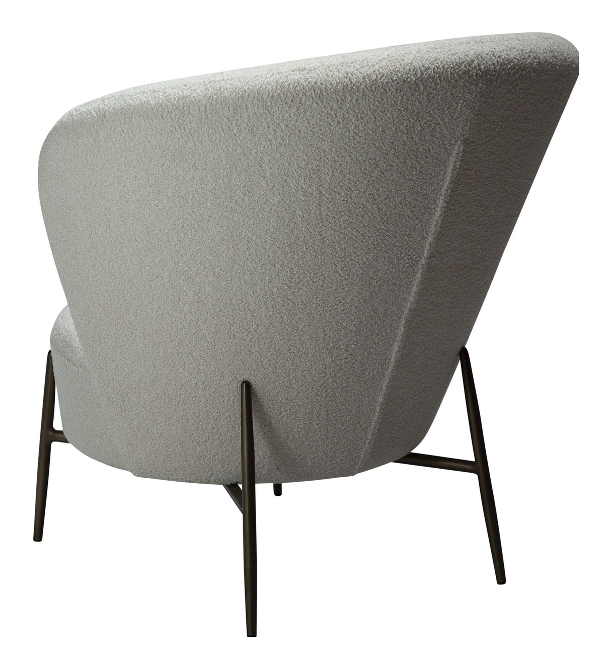 ORBIT Loungestol, Hvid/beige Stof - Unoliving.com