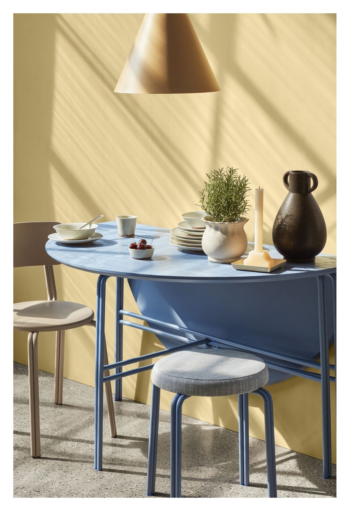 Oda Spisebordsstol, Beige - Unoliving.com