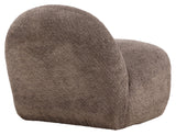 Omaha Loungestol ,Brun Bouclé - Unoliving.com