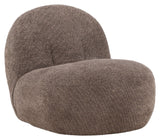 Omaha Loungestol ,Brun Bouclé - Unoliving.com