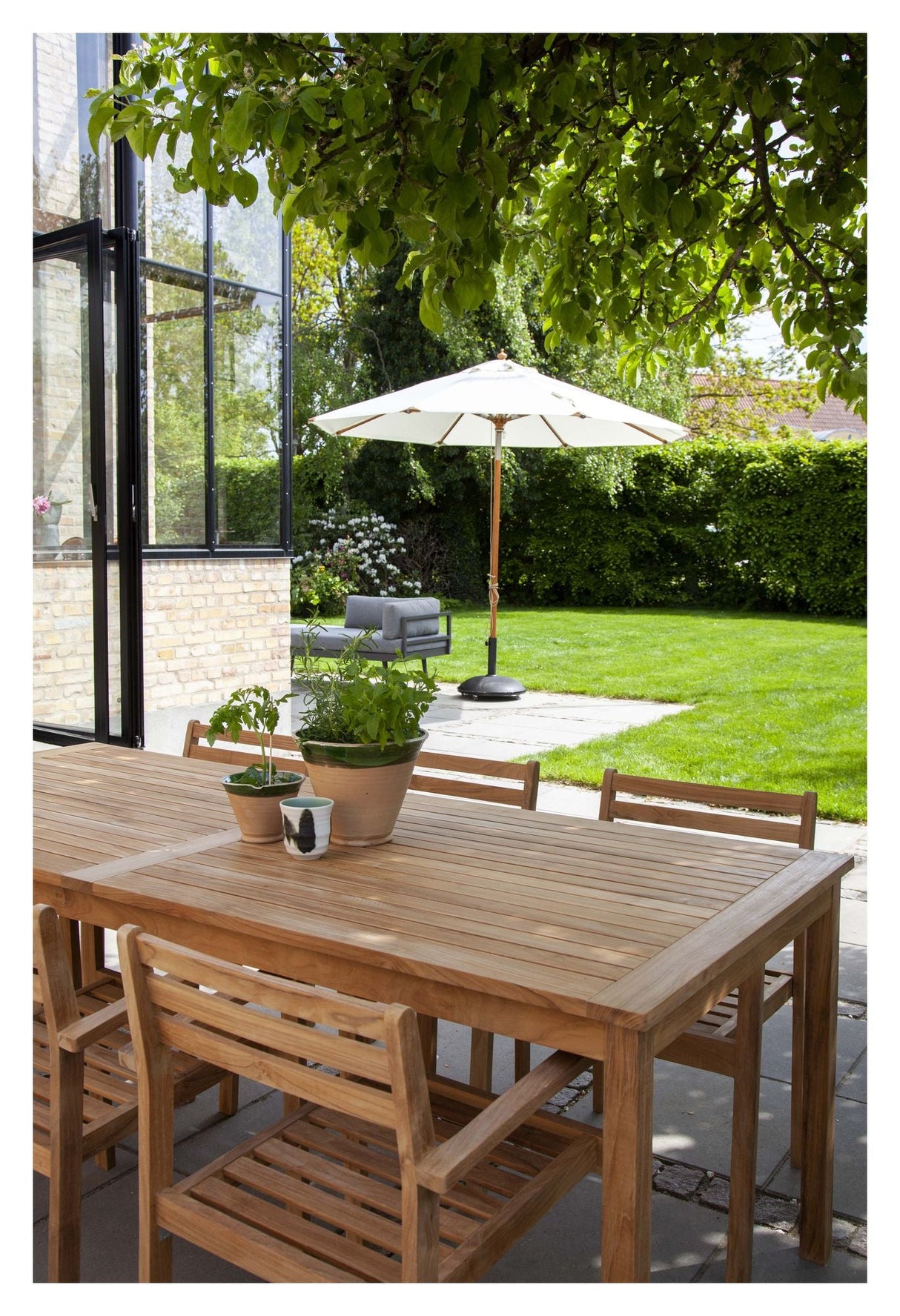 Oxford stabelstol, Teak - Unoliving.com