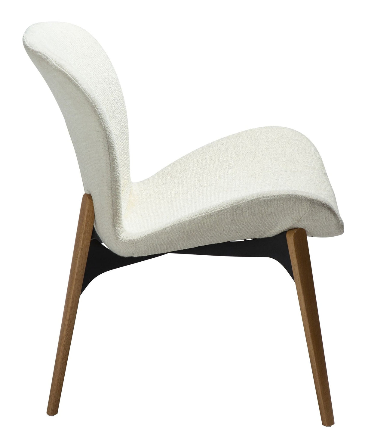 PARAGON Loungestol, Hvid/beige Stof - Unoliving.com