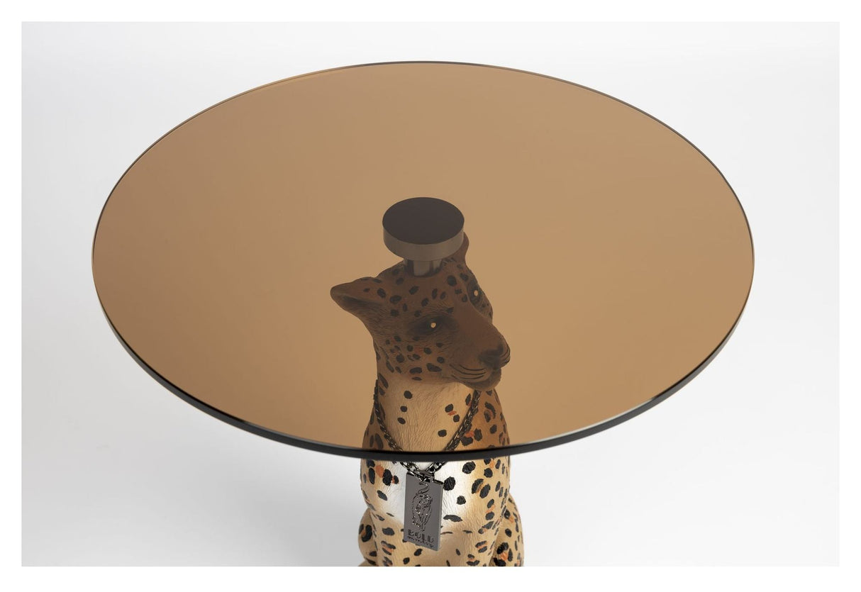 PROUDLY CROWNED PANTHER Sidebord, Plettet - Unoliving.com