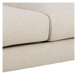 Paia 3-pers sofa, Beige - Unoliving.com