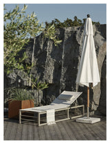 Paliano Parasol Offwhite, Ø3,5 m alu - Unoliving.com