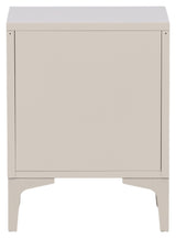 Piring Sengebord - Beige Metal - Unoliving.com