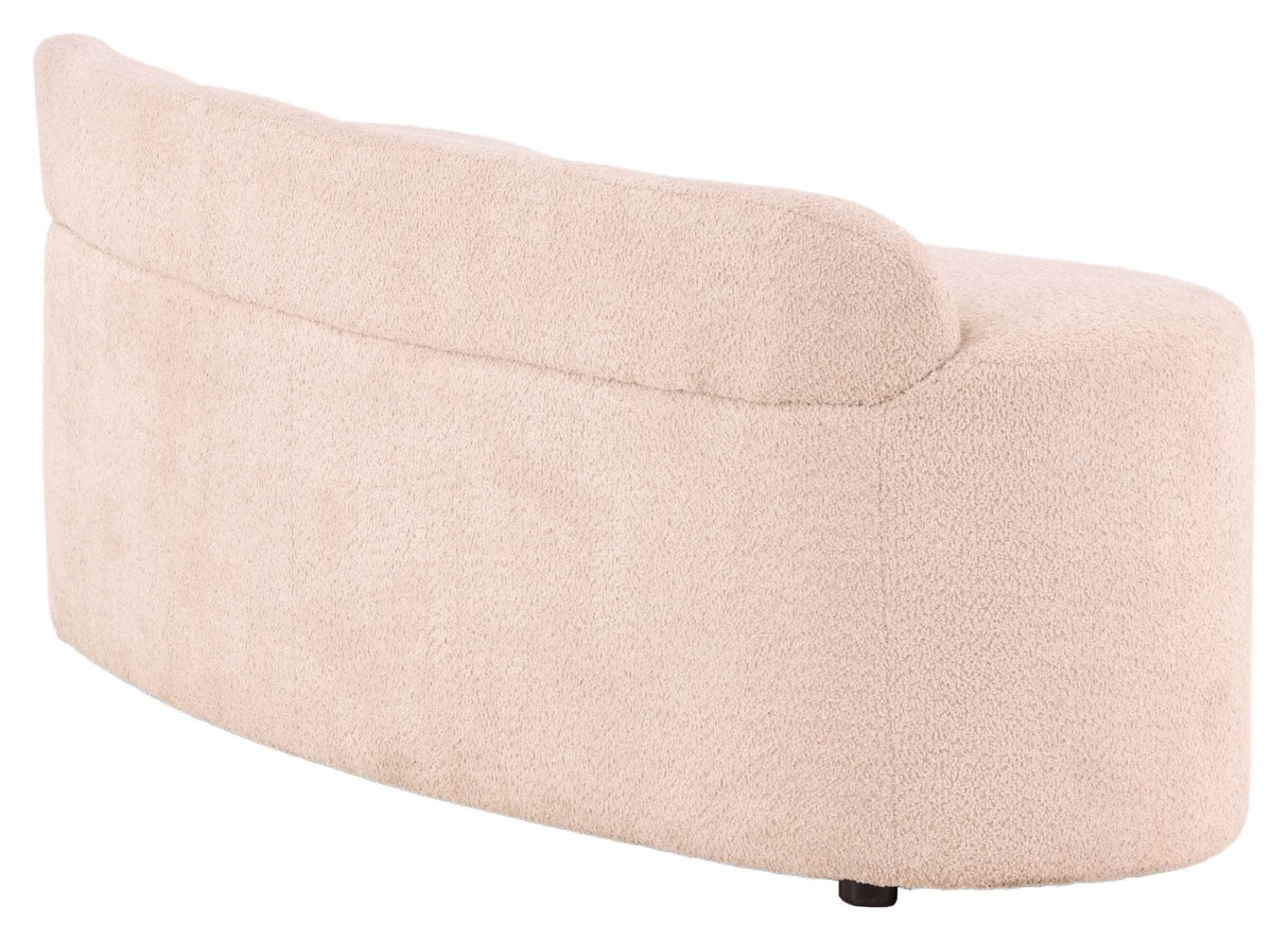 Pocatello 2-pers sofa - Hvid Bouclé - Unoliving.com