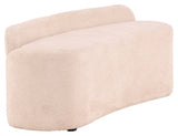 Pocatello 2-pers sofa - Hvid Bouclé - Unoliving.com