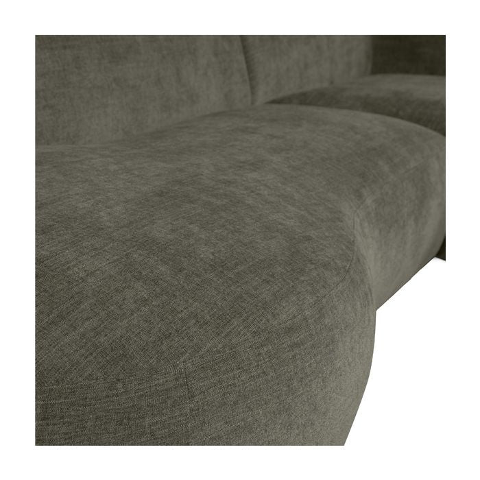 Polly Sofa m. chaiselong, Højre, Grøn - Unoliving.com