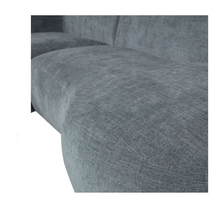 Polly Sofa m. chaiselong, Venstre, Blå/Grøn - Unoliving.com