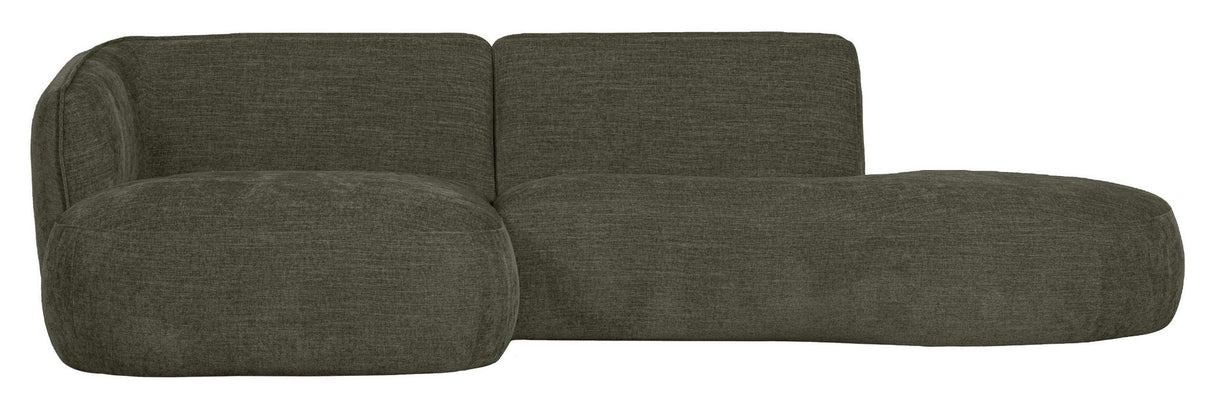 Polly Sofa m. chaiselong, Venstre, Grøn - Unoliving.com