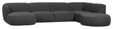 Polly U-sofa, Grey - Unoliving.com